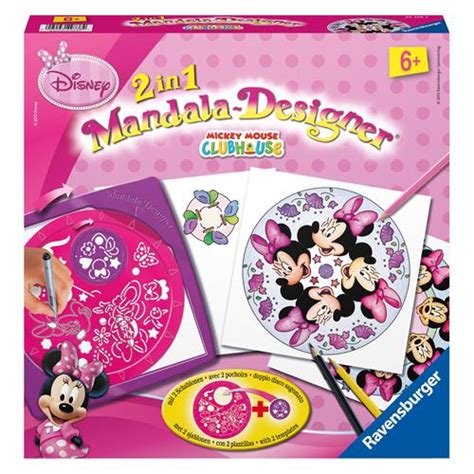Ravensburger Mandala 2 En 1 Minnie Mouse Mandalas Achat And Prix Fnac