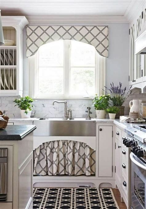 24 Best Kitchen Cabinet Curtain Ideas And Designs For 2023