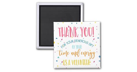 Christmas Thank You Covid 19 Volunteer T Magnet Zazzle