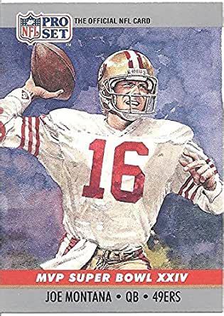 We did not find results for: JOE MONTANA COLLECTIBLE FOOTBALL CARD - 1990 PRO SET ...