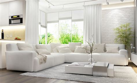 All White Living Room Set Baci Living Room