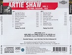 Artie Shaw - The Last Recordings, Volume 2 - THe Final Sessions (1954 ...