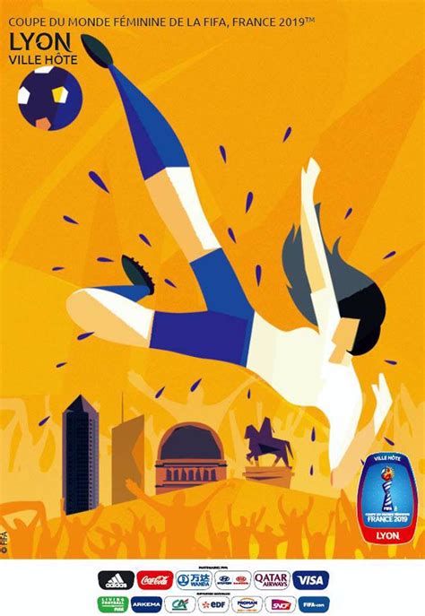 fifa reveal official posters for 2019 women s world cup host cities