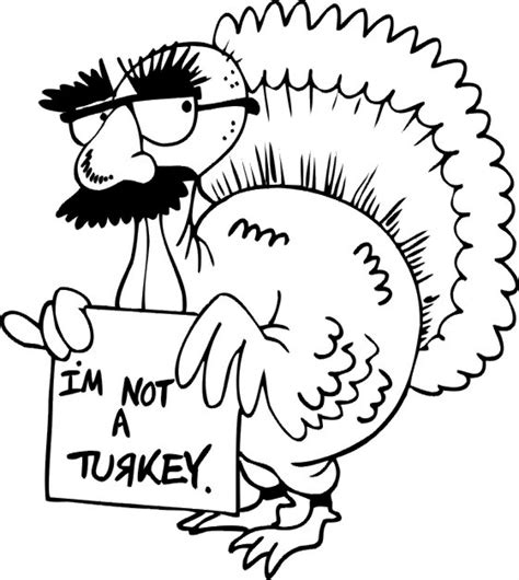 Funny Turkey Drawing At Getdrawings Free Download