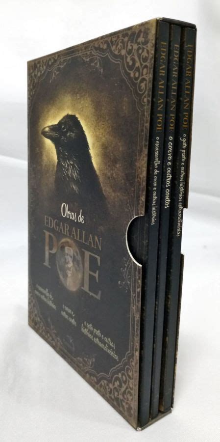 Box Obras De Edgar Allan Poe 3 Volumes Edgar Allan Poe Touché Livros