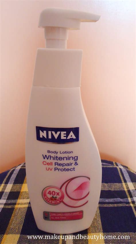 Nivea Whitening Cell Repair And Uv Protect Body Lotion Review