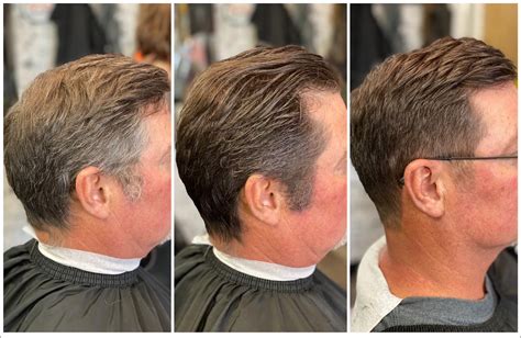 Mens Haircut With Gray Blending Phenix Salon Suites