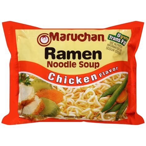 Buy Maruchan Ramen Chicken Flavor Noodle Soup Pack Of Oz Each Online At DesertcartUAE