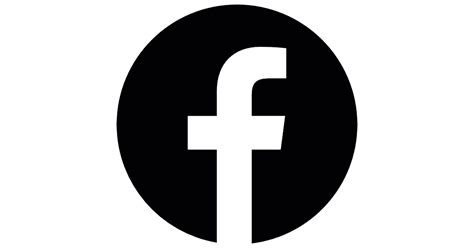 Black Facebook Logo Png Clipart Background Png Play