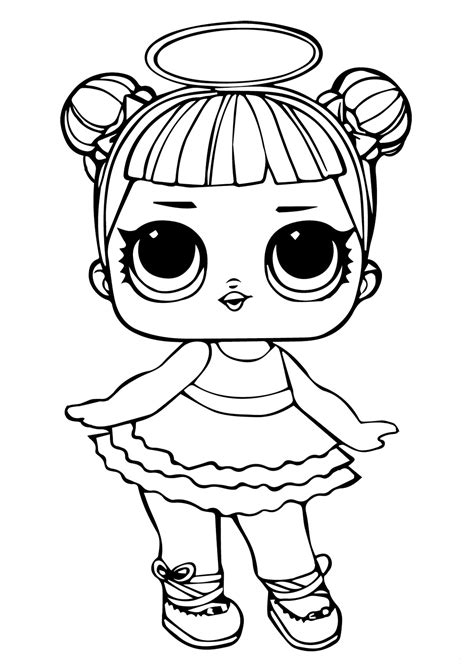 Printable Lol Doll Coloring Pages