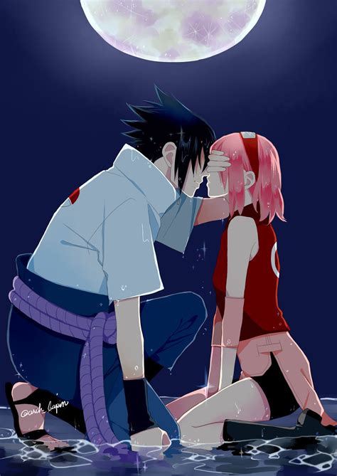 Sakura And Sasuke Wallpapers Wallpaper Cave