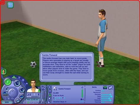 Mod The Sims Association Football Soccer Career Player Positions