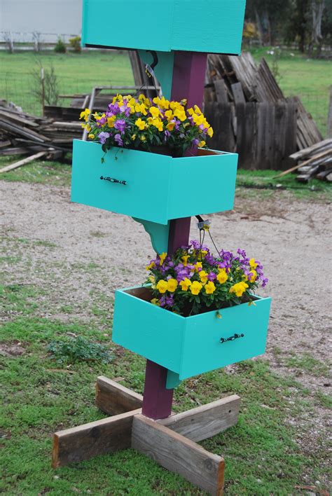 Now This Is Recycling Three Tier Planter Made For Dresser Drawers