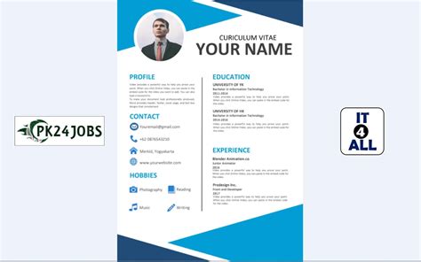 Resume Template Free Download Editable In Ms Word