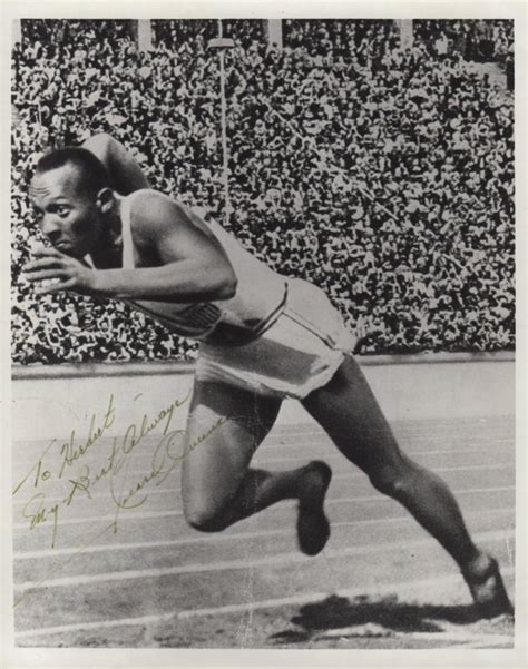 Owens Jesse 1913 1980 American Athlete Famous For His Pa