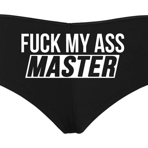 Fuck My Ass Panties Etsy