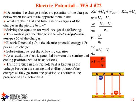 Ppt Unit 4 Electric Potential Energy And Electric Potential