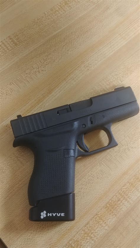 My New Baby Glock 43 With A Hyve 2 Rglocks