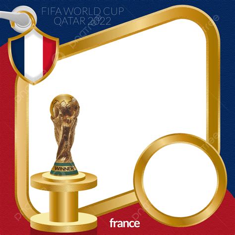 Football World Cup 2022 France Flag Frame France Flag Fifa World Cup