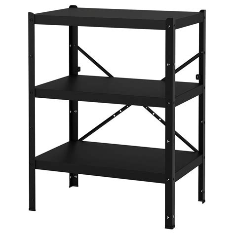 Great for displaying plants or storage. BROR Shelving unit - black. Shop IKEA® - IKEA | Shelving ...