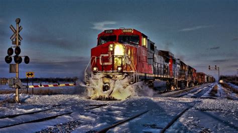 Wallpaper Photo Manipulation Freight Train Diesel Locomotive