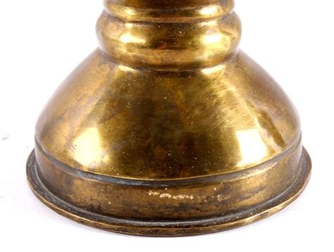 Wwii Brass Trench Art 105mm Vases