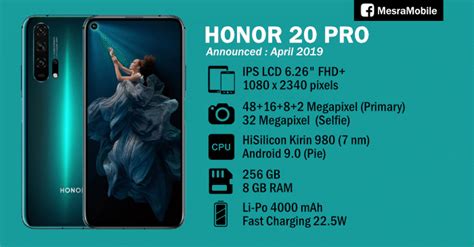 Huawei p20 pro best price is rs. Honor 20 Pro Price In Malaysia RM2699 - MesraMobile