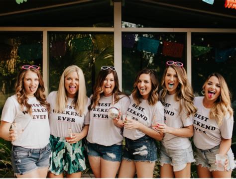 18 Totally Adorable Bachelorette Party Outfits Bachelorette Party Outfit Bridal Party Tee