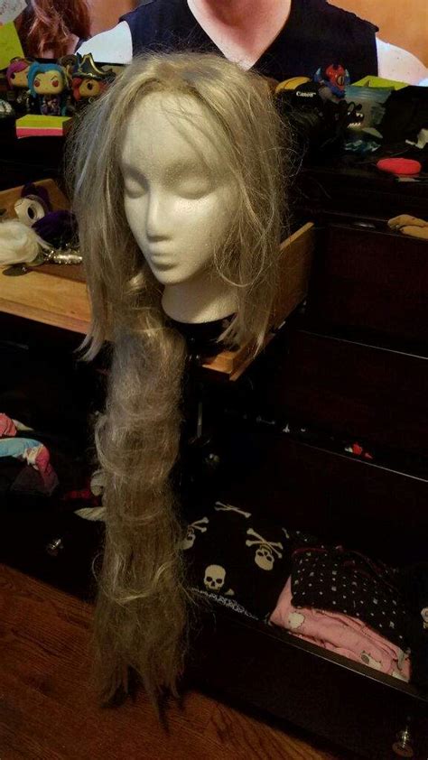 Ana Amari Wig Commission Before And After Cosplay Amino