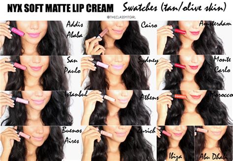 Relouis жидкая матовая помада для губ nude matte. NYX Soft Matte Lip Cream Swatches | Tan/Olive Skin - Roxy ...