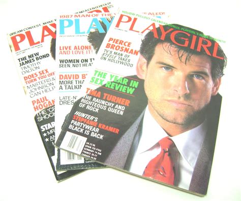 Vintage Playgirl Magazines December January And July Etsy