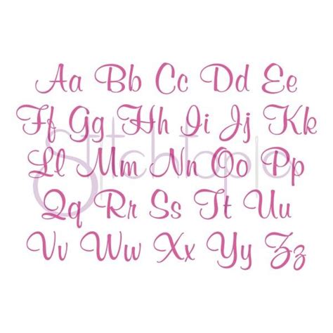 Lilly Embroidery Font Set 1 2 3 Stitchtopia Uppercase And