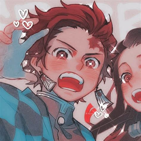 Nezuko And Tanjiro Matching Icons Nanatsu Metadinhas