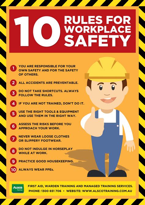Safety Guide Posters | Tips and Procedures | Alsco Training