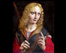 The child Duke Gian Galeazzo II Maria Sforza as St. Sebastian