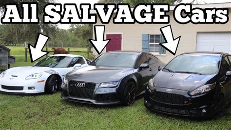 We did not find results for: Here's What a $100k+ Salvage Title Car Collection Looks ...