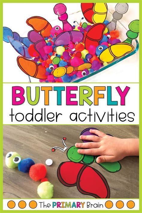 Butterfly Themed Toddler School Lessons In 2021 Preschool Fine Motor