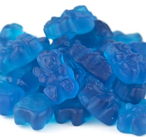 Blue Gummi Bears 2 Pound Blue Candy Blue Raspberry Gummy Bears