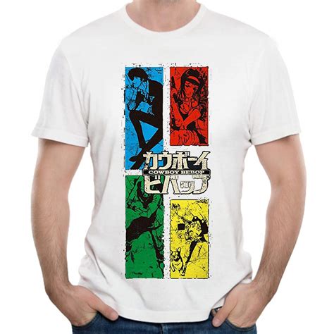 Lsytx New Graphic Manga Crew Style Novelty Tee Bebop Anime S T Shirts