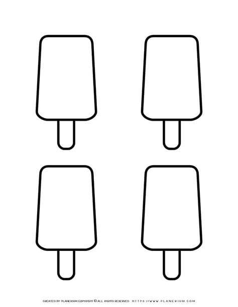 Popsicle Template Make Fun Summer Crafts With Your Kids