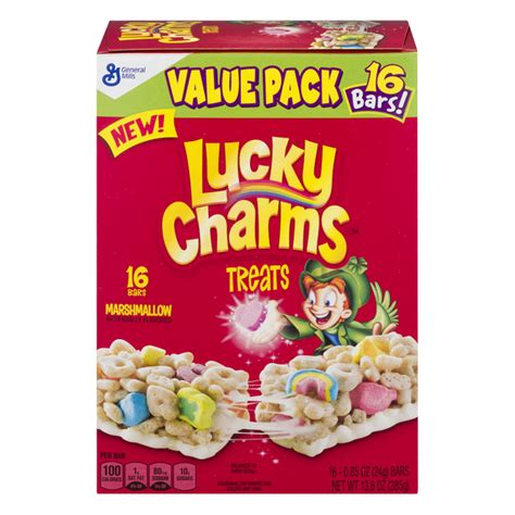 Save On Lucky Charms Marshmallow Treat Bars Value Pack 16 Ct Order Online Delivery Martin S