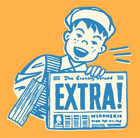 Newspaper Delivery Clip Art Vector Images And Illustrations Istock