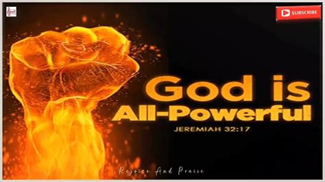 Daily Devotion Rejoiceandpraise God Is All Powerful Jeremiah