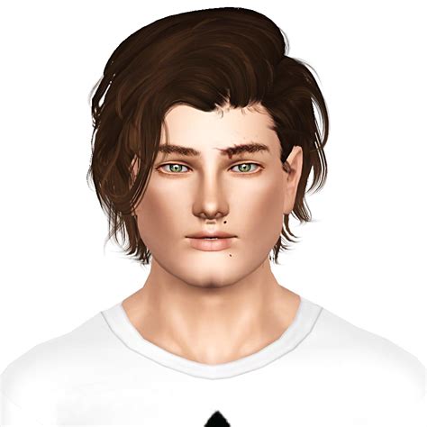 Newsea`s Rough Sketch Hairstyle Retextured By July Kapo Sims 3 Hairs