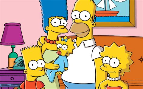 Papel De Parede Os Simpsons Família Wallpaper Para Download No
