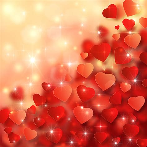 How To Create Amazing Valentines Day Background With Abstract Hearts