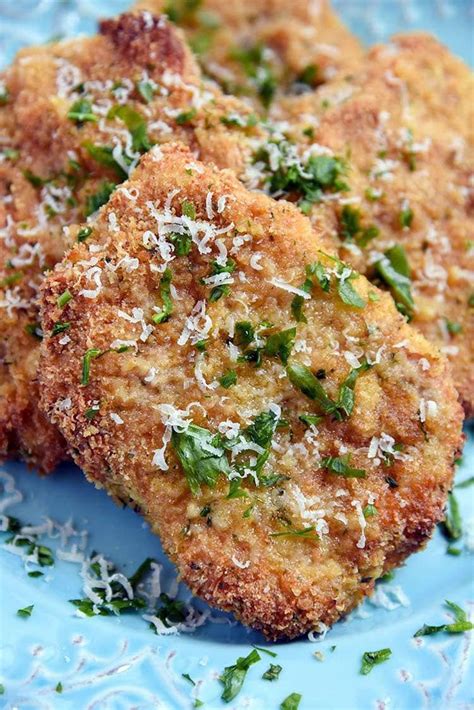 There's nothing worse than a dry pork chop! DUMP-AND-GO 4-INGREDIENT BAKED PORK CHOPS | Parmesan crusted pork chops, Pork chop recipes baked ...