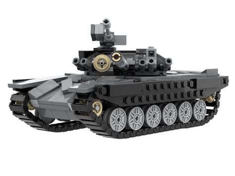 Lego Moc T 72a Soviet Main Battle Tank Functional Suspension By