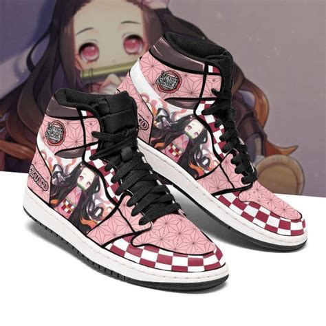 Nezuko Sneakers Costume Demon Slayer Anime Shoes Mn04 Demon Slayer Stuff