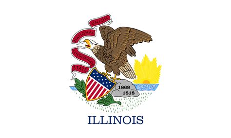 Illinois State Flag Colors Html Hex Rgb Hsl Cmyk Hwb And Ncol